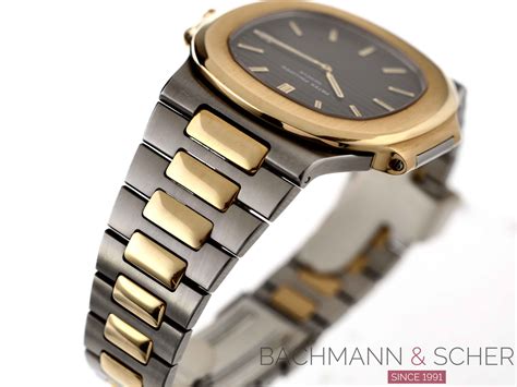 vintage patek philippe stainless steel|stainless steel patek philippe nautilus.